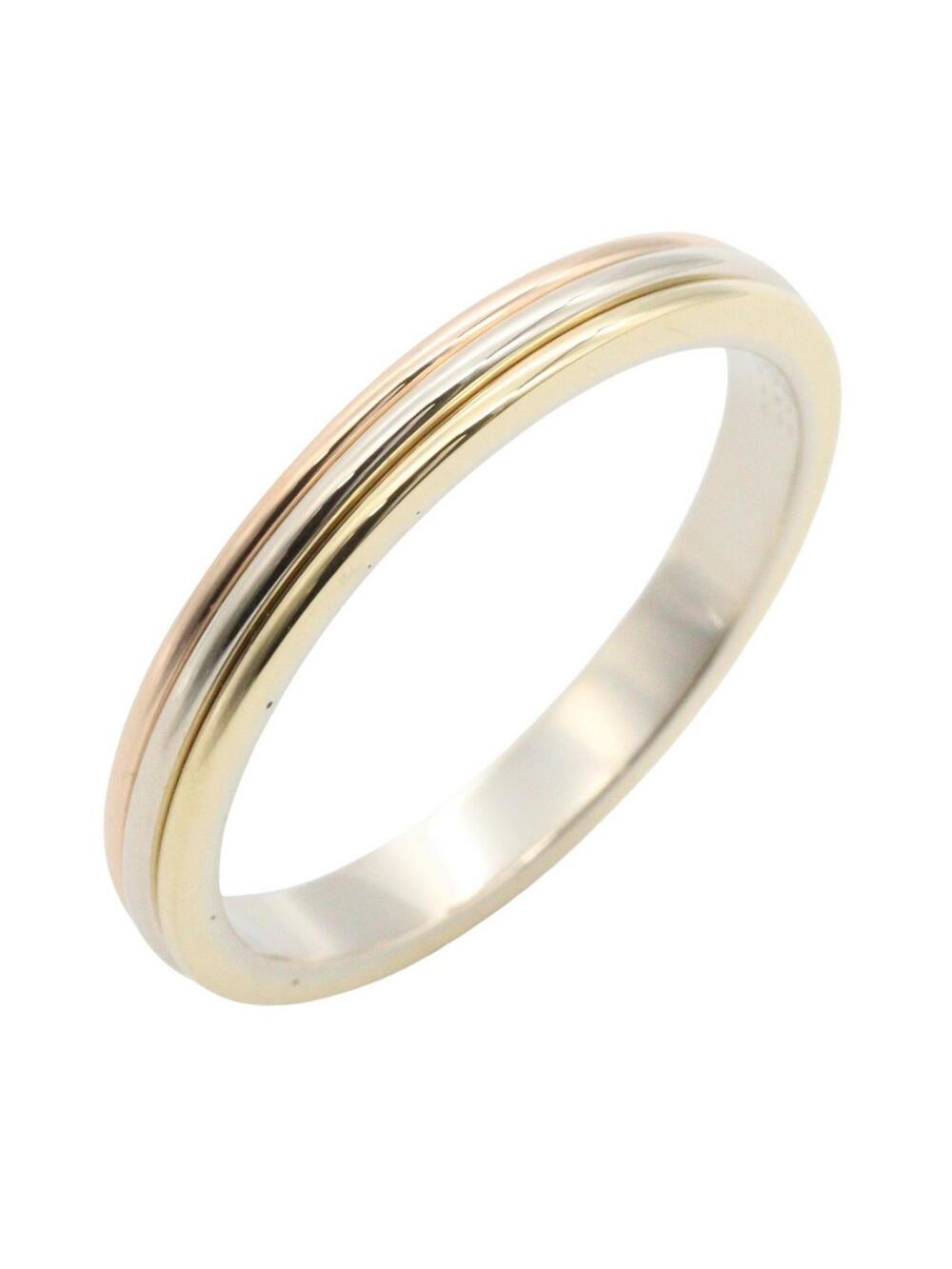 Cartier Vendome Ring 18Kyg 18Kpg 18Kwg #334789C12B